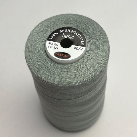 Нитки 40/2 5000 ярд 100% п/э, цвет 229