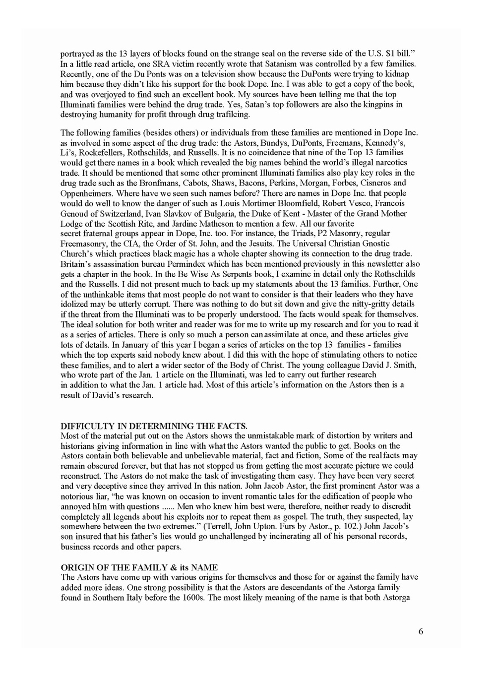 Bloodlines Of The Illuminati. by Fritz Springmeier | Daniel Lazar