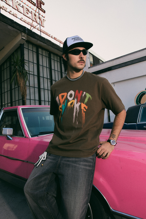 Футболка DONSMOKE "Crayon Logo" Loose fit Tee