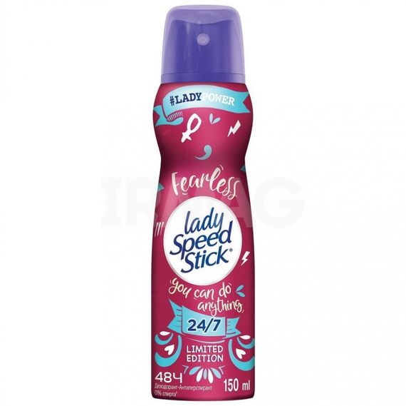 Antipersperant \ Антиперсперант \ Antiperspirant  Дезодорант спрей-антиперспирант Lady Speed Stick Limited Edition Fearless 150 мл