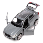 Модель ин. мет. "BMW X5 M-Sport" 12см. двери, багаж, цв.мокрый асфальт (Технопарк)