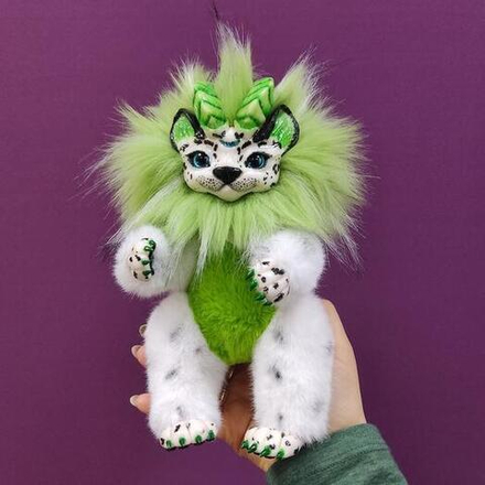 Дракон ирбис интерьерная игрушка