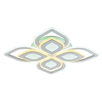 Потолочный светодиодный светильник 8071/4 WHT B 221W+8W RGB белый Profit Light