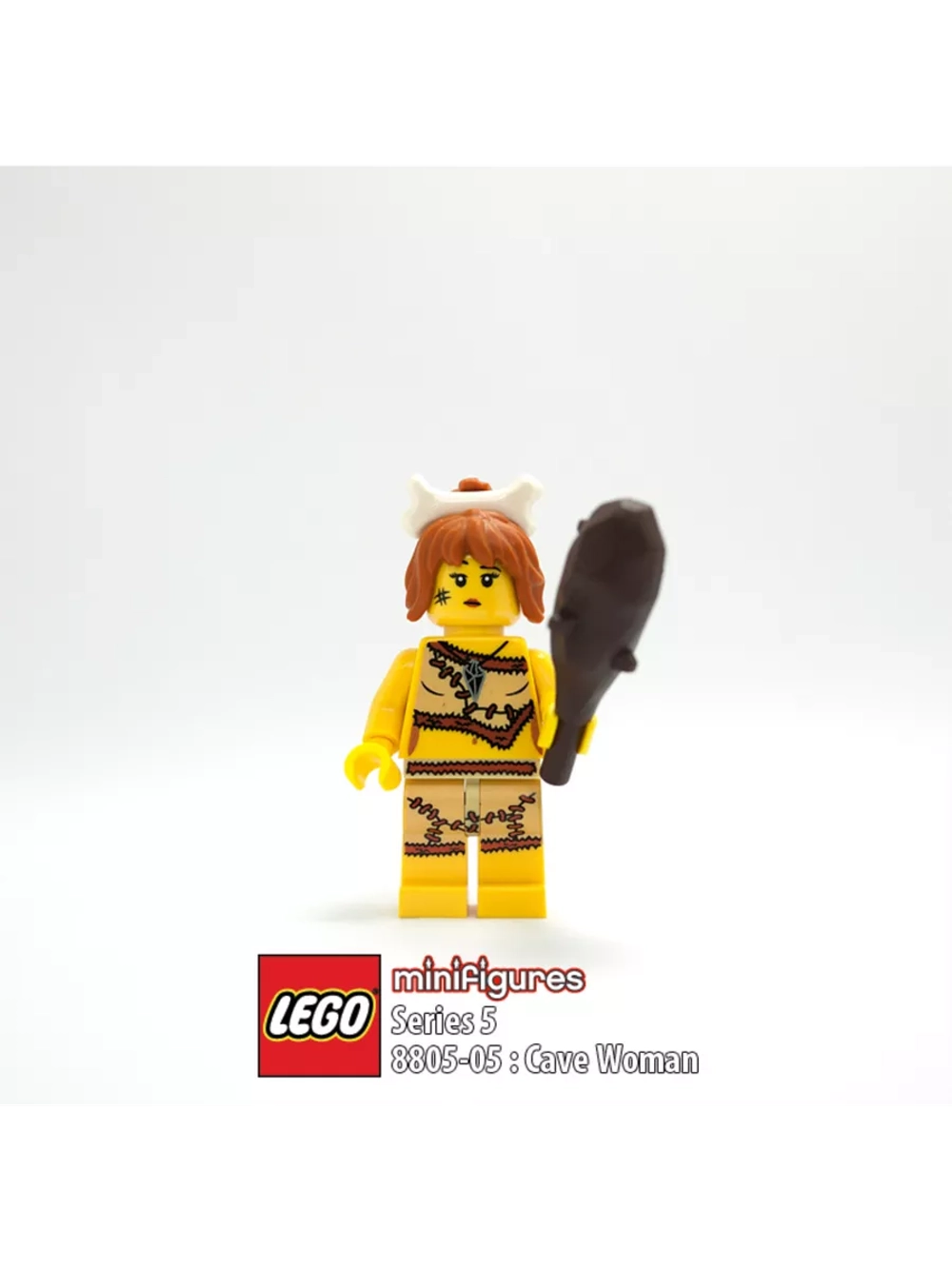 LEGO Минифигурки 5 серия 8805 Первобытная женщина