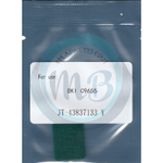 Чип для картриджа OKI С9655 (22K) yellow JT