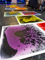 Плитка "Живой пол Клякса"