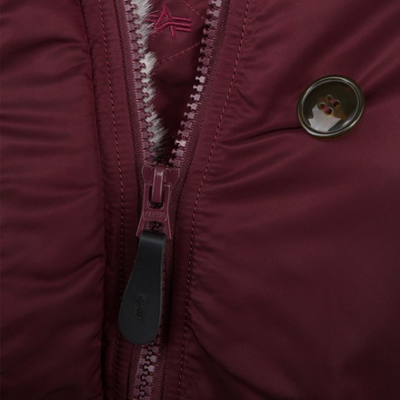 Куртка Аляска Женская - Elyse Parka 2015 (бордовая - maroon)