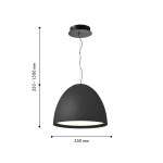 Подвесной светодиодный светильник Favourite Halva 4812-3P