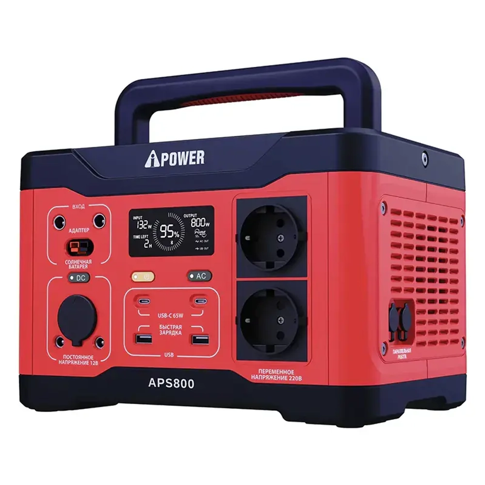 APS800 Аккумуляторная портативная электростанция