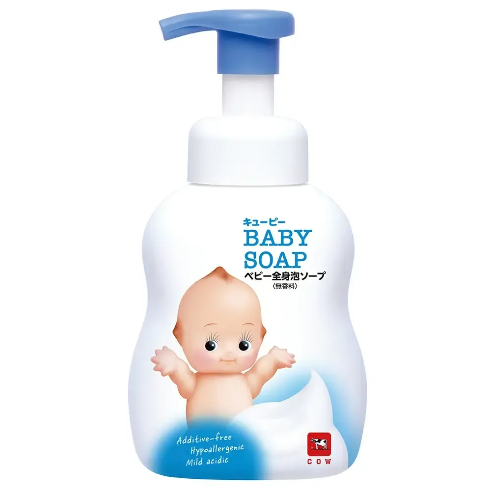 Мыло детское жидкое для тела с увлажняющим эффектом COW BRAND &quot;Kewpie&quot; без аромата 400мл