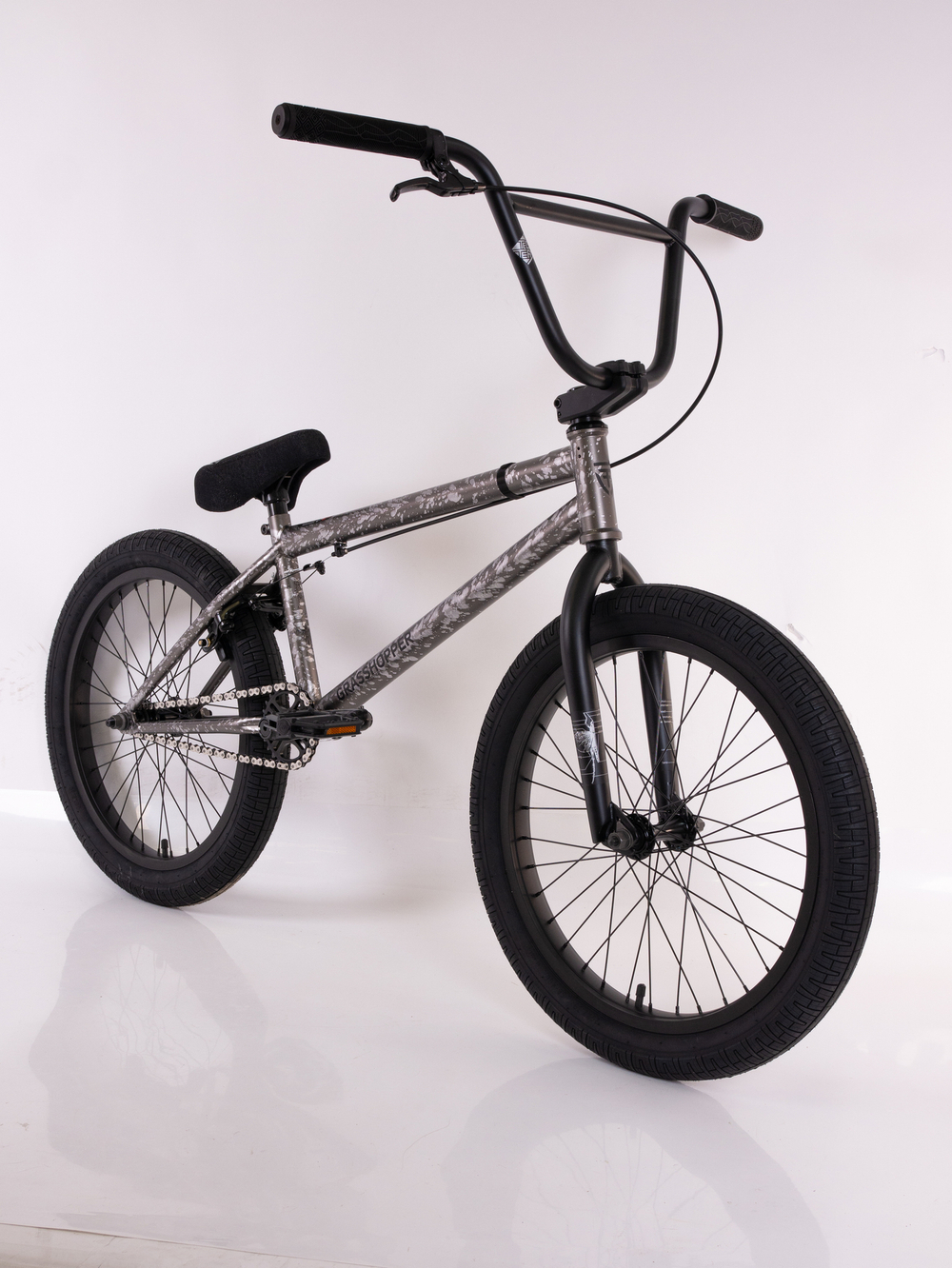 Велосипед BMX Tech Team Grasshopper 20"х20,8"  2024 серый