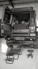 Ящики органайзер со столиком в багажник для Mercedes-Benz G-Class W463 W464 W465 G500 G450 G550 G63 Гелик Гелен Ящики хранения