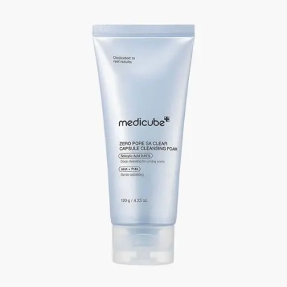 Medicube Zero Pore Sa Clear Capsule Cleansing Foam пенка капсульная для очищения пор