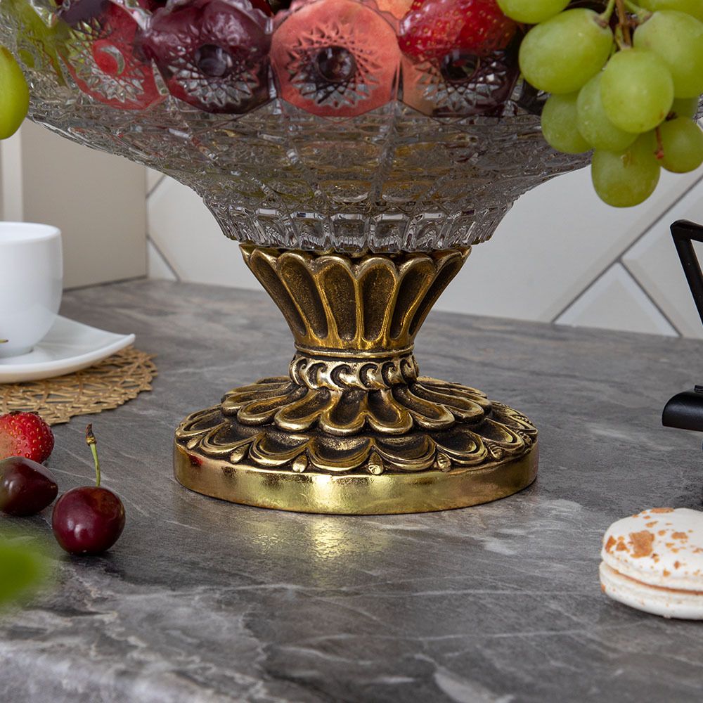 Фруктовница-конфетница Классика Бронза Мейджи