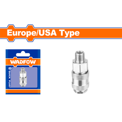 Коннектор пневматический 1/4" (120) WADFOW WQP0950