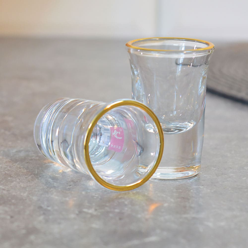 Набор стопок 6шт 12мл "Золотой край", 302/00