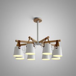 Люстра На Штанге Natura C8 White By Imperiumloft