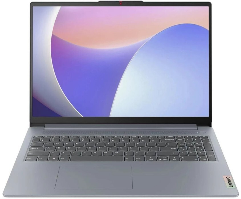 Ноутбук  Lenovo IdeaPad Slim 3 15AMN8 15.6 ", Ryzen 3, 8 Гб RAM, 512 Гб SSD, Radeon Graphics, Серый