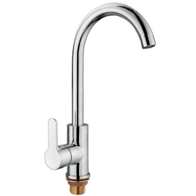 смеситель кухня LEDEME картридж д.35мм, высокий, с гайкой,  L4003