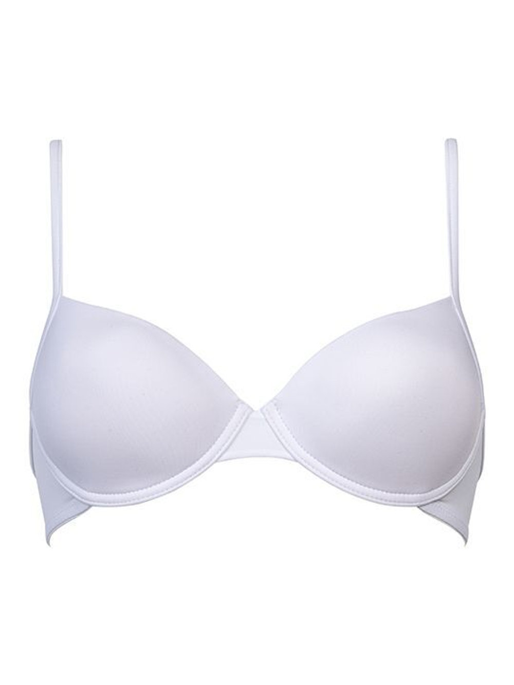 Бюстгальтер-балконет с формованной чашкой (Размер: 3B) (Цвет: белый)