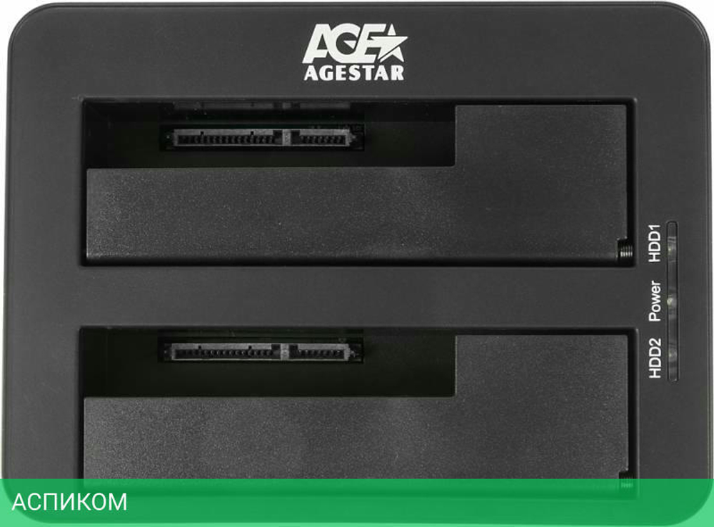 Бокс для накопителя AgeStar 3UBT8 черный