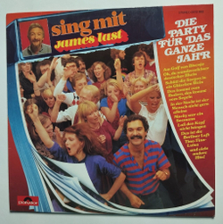 Винтажная виниловая пластинка LP James Last Sing Mit 7 Die Party Fur Das Ganze Jahr (Germany 1980) NM