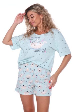 Женская пижама с шортами 052-053 с шортами Очарование
