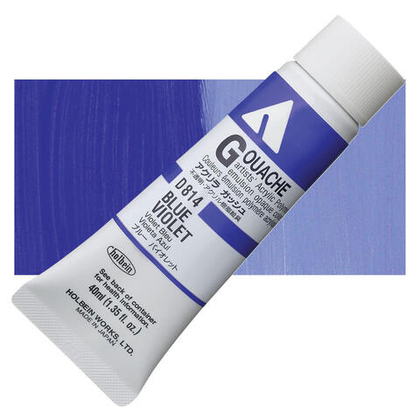 Holbein Acrylic Gouache 40 мл. 814 [А] Blue Violet