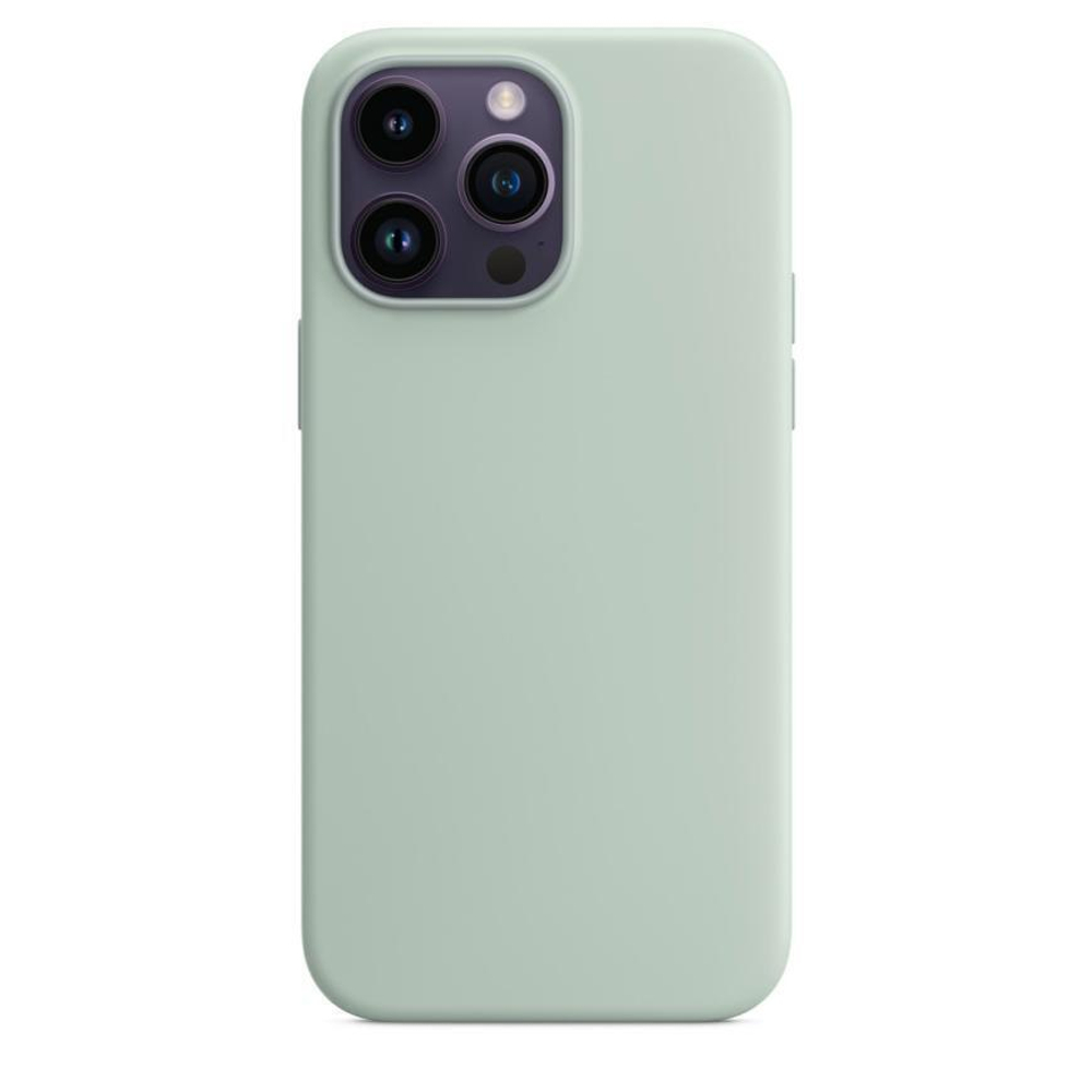 Силиконовый чехол MagSafe Silicone Case для iPhone 14 Pro