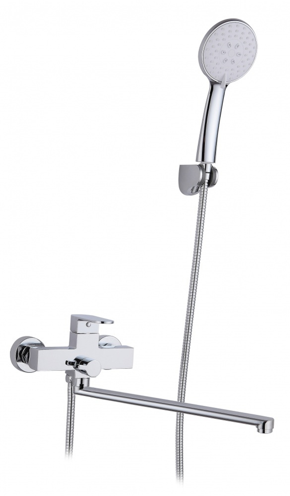 283541 Смеситель од. для ванны дл. (ХРОМ) ViEiR (8/1шт)