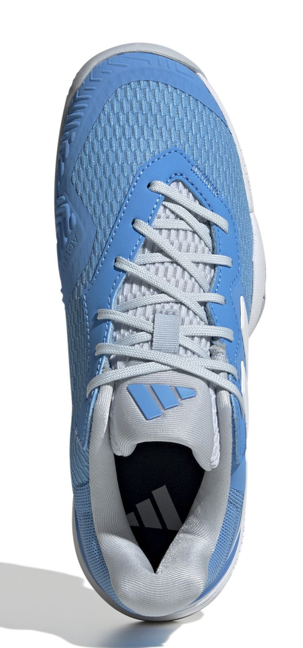 детские Кроссовки теннисные Adidas Barricade 13 K - blue burst/white/halo blue