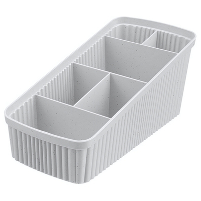 Органайзер универсальный velvet 240х117х106 мм (светло-серый флэк)