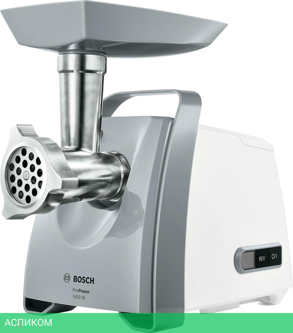 Мясорубка Bosch MFW66020 белый/серый