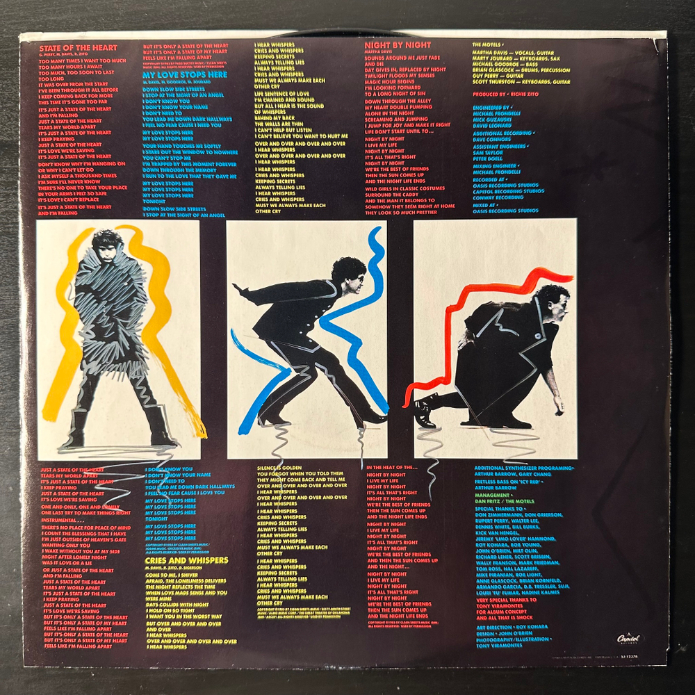 The Motels ‎– Shock (США 1985г.)