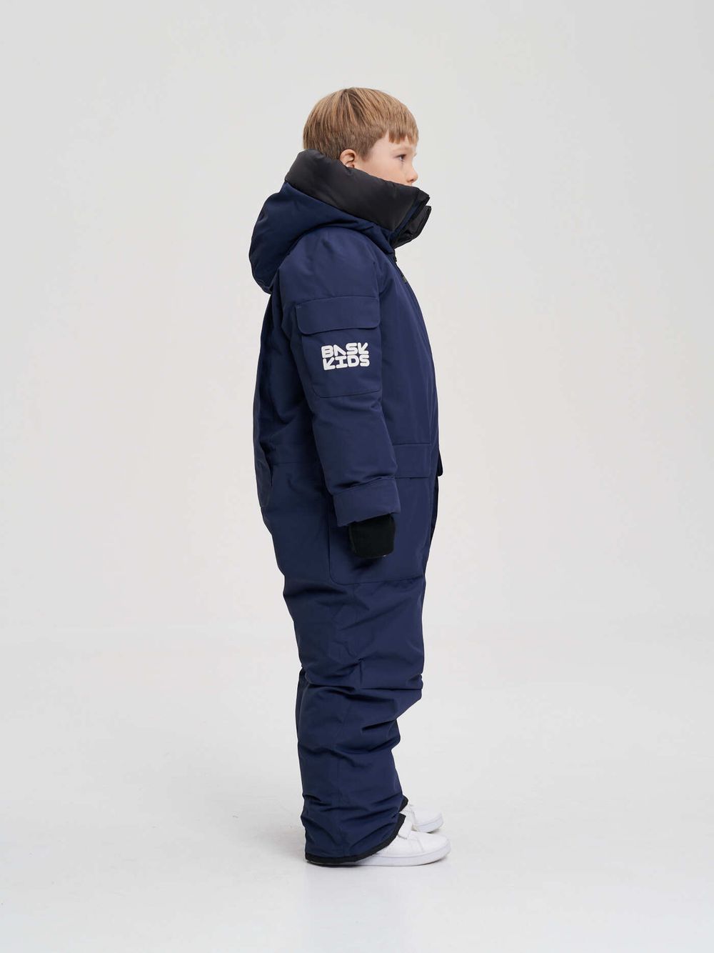 Комбинезон детский пуховый BASK kids YETI синий