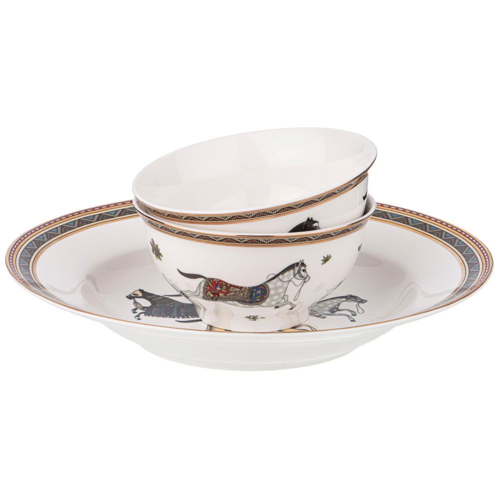 СЕРВИЗ ОБЕДЕННЫЙ LEFARD "PASSAGE" НА 6 ПЕР. 23 ПР. (КОР=1НАБ.)