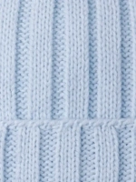 Шапка с ушками вязаная демисезонная