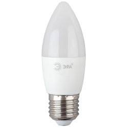 Лампа светодиодная ЭРА RED LINE LED B35-8W-865-E27 R 8Вт свеча холодный дневной свет Е27 | Лампы cветодиодные Свеча (B/C)