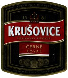 Пиво Krusovice Cerne Royal Пиво Krusovice Cerne Royal
