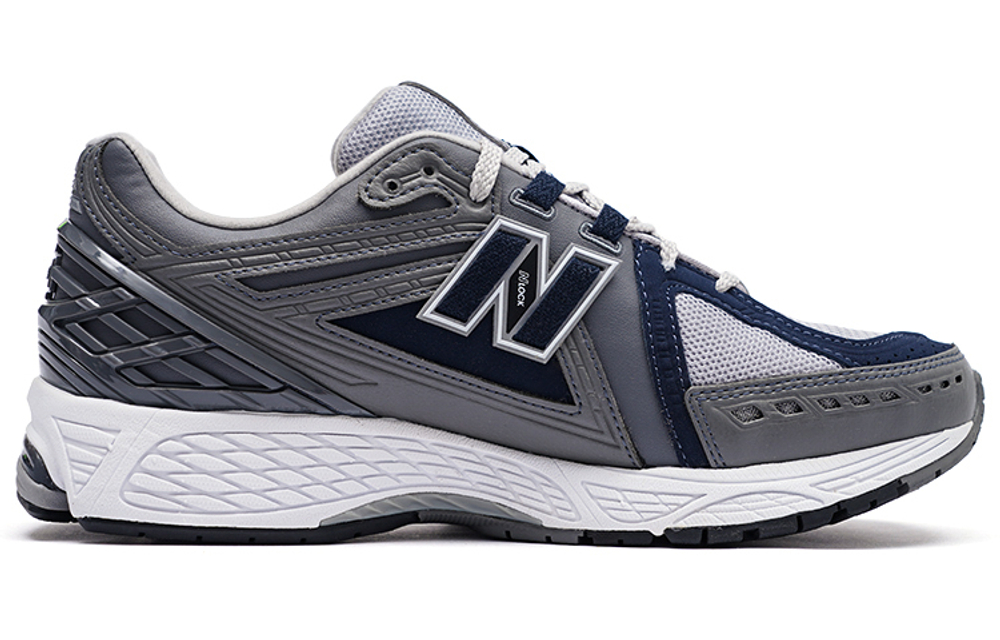 New Balance 1906R urbancore trend retro sports fabric artificial leather non-slip wear-resistant breathable lightweight low-cut casual running shoes for men and women the same gray blue