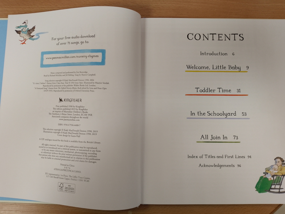 Child's Treasury of Nursery Rhymes