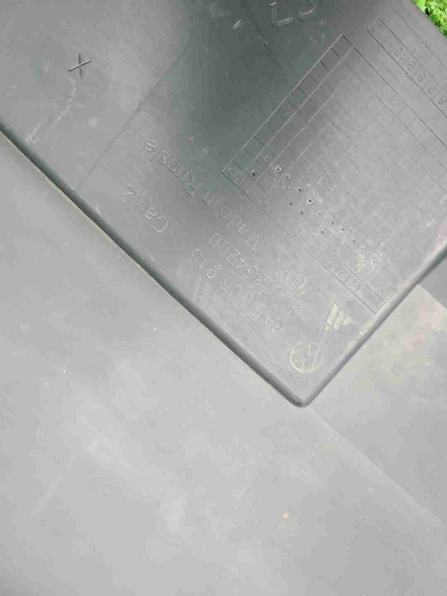 Юбка переднего бампера VW Polo 6 (2020-2022)