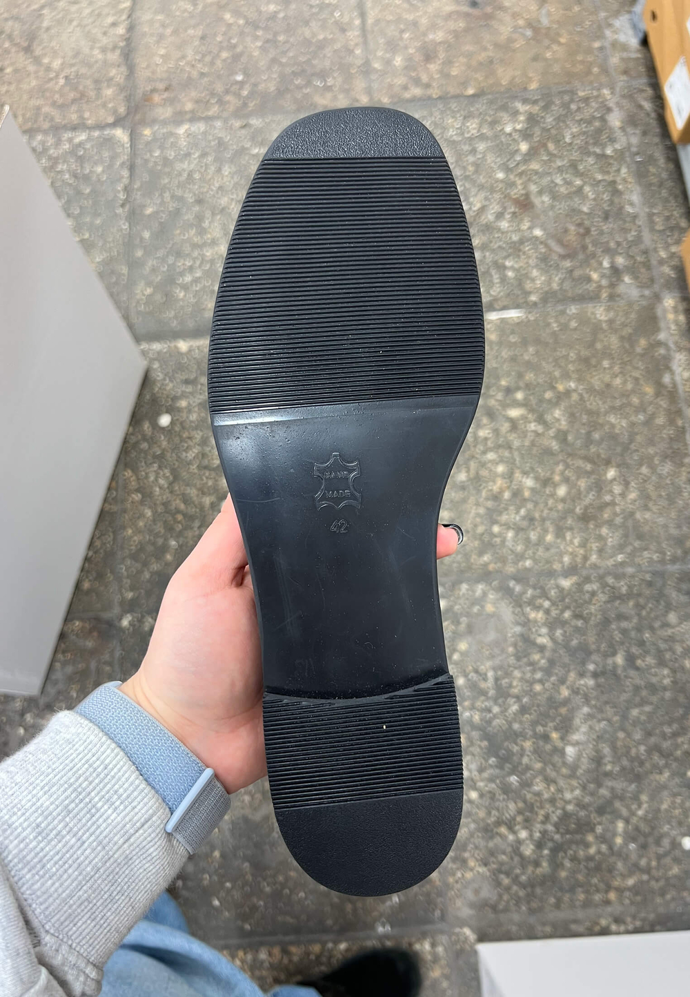 Балетки // Inky Blue // Suede