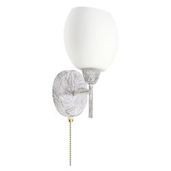 Citilux Флорида CL148310 Бра с выключателем Белое с патиной