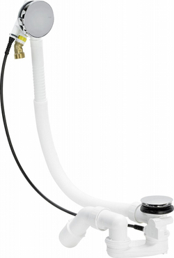 728014 Слив-перелив для ванны Viega Simplex Trio хром