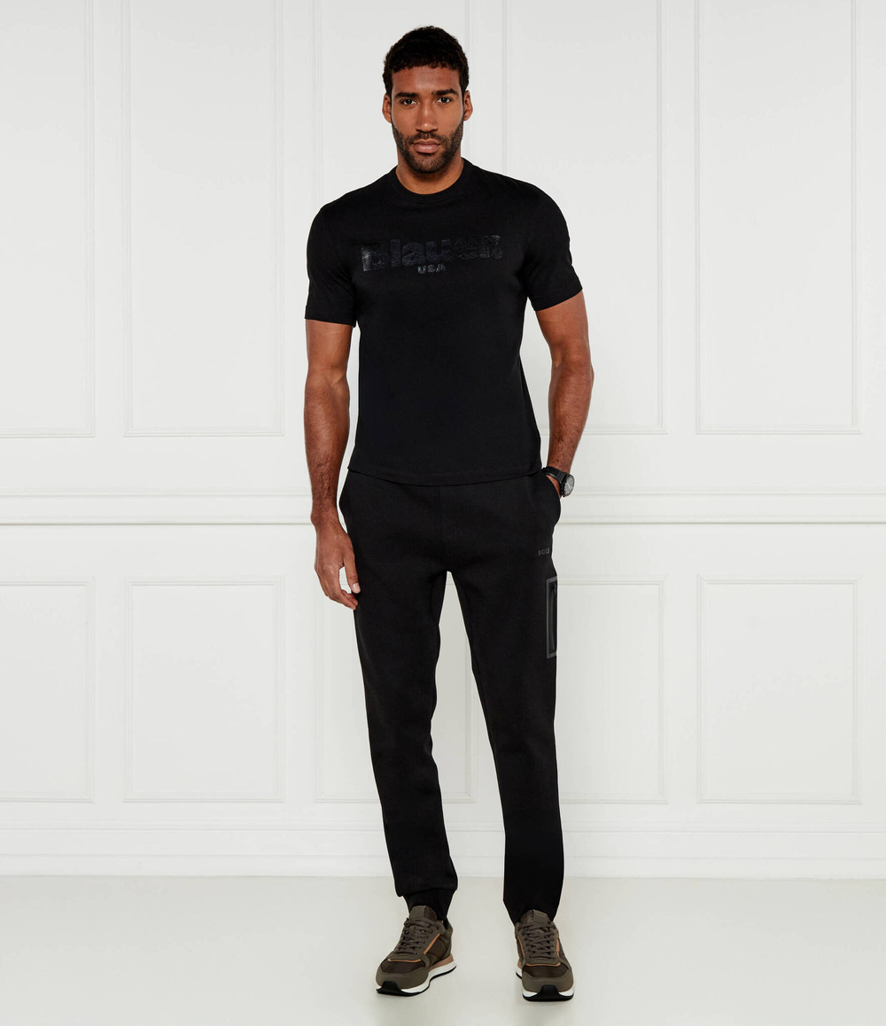 Футболка BOURNE BLAUER - черный(BLUH02222 006962)