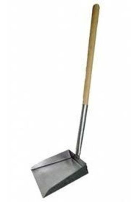 Совок металлический №3 с деревянной ручкой 59см