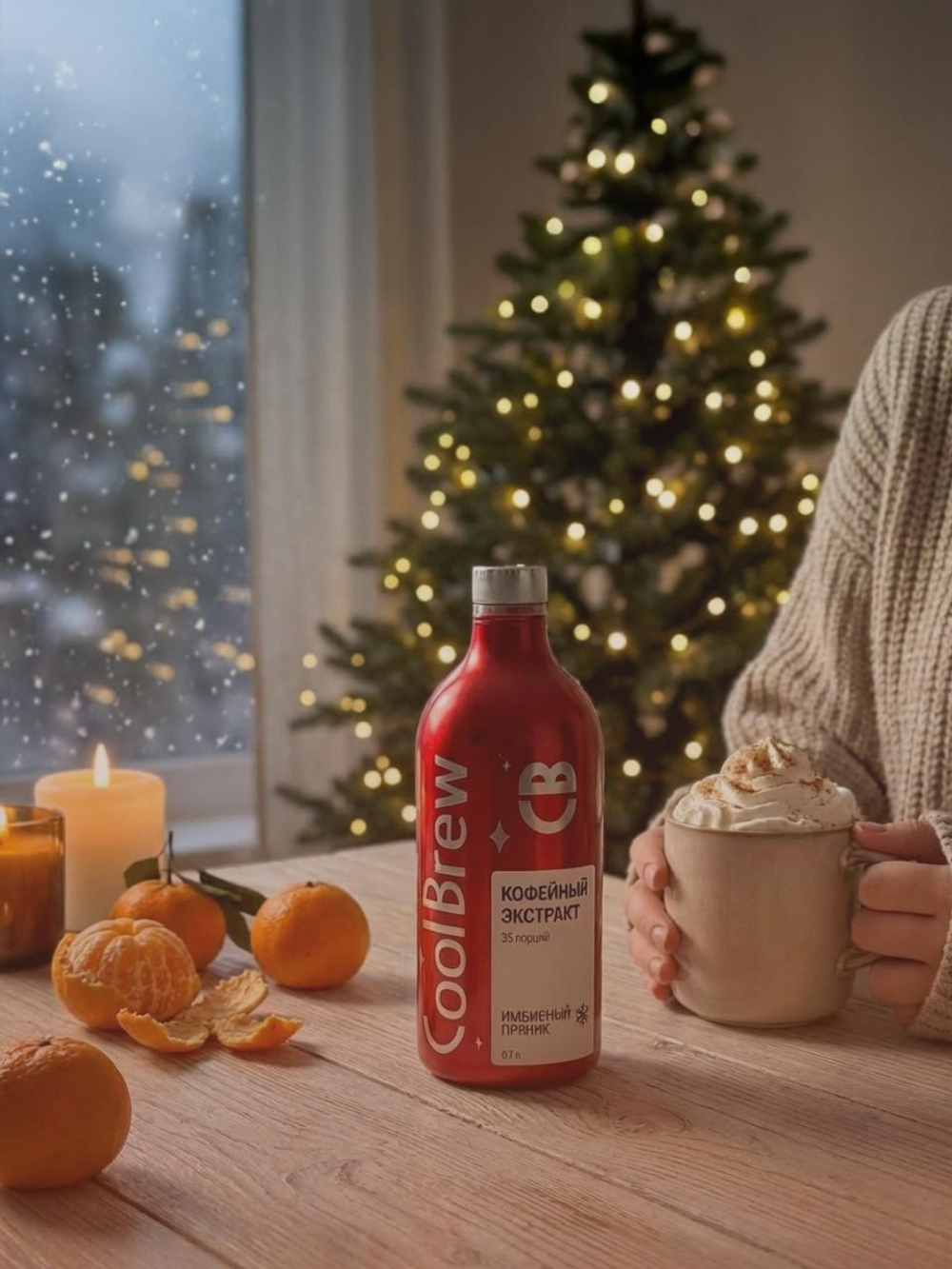 Экстракт кофейный "Имбирный пряник" (Бразилия 2.0) PET 0,7 л/COOLBREW