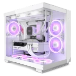 Корпус PCCooler C3T500 ARGB WH ATX/MATX/ITX USB3.1 Gen 2 Type-C, USB3.0, USB2.0, 6xFAN ARGB included (1x сзади, 2x сбоку, 3x снизу ), White