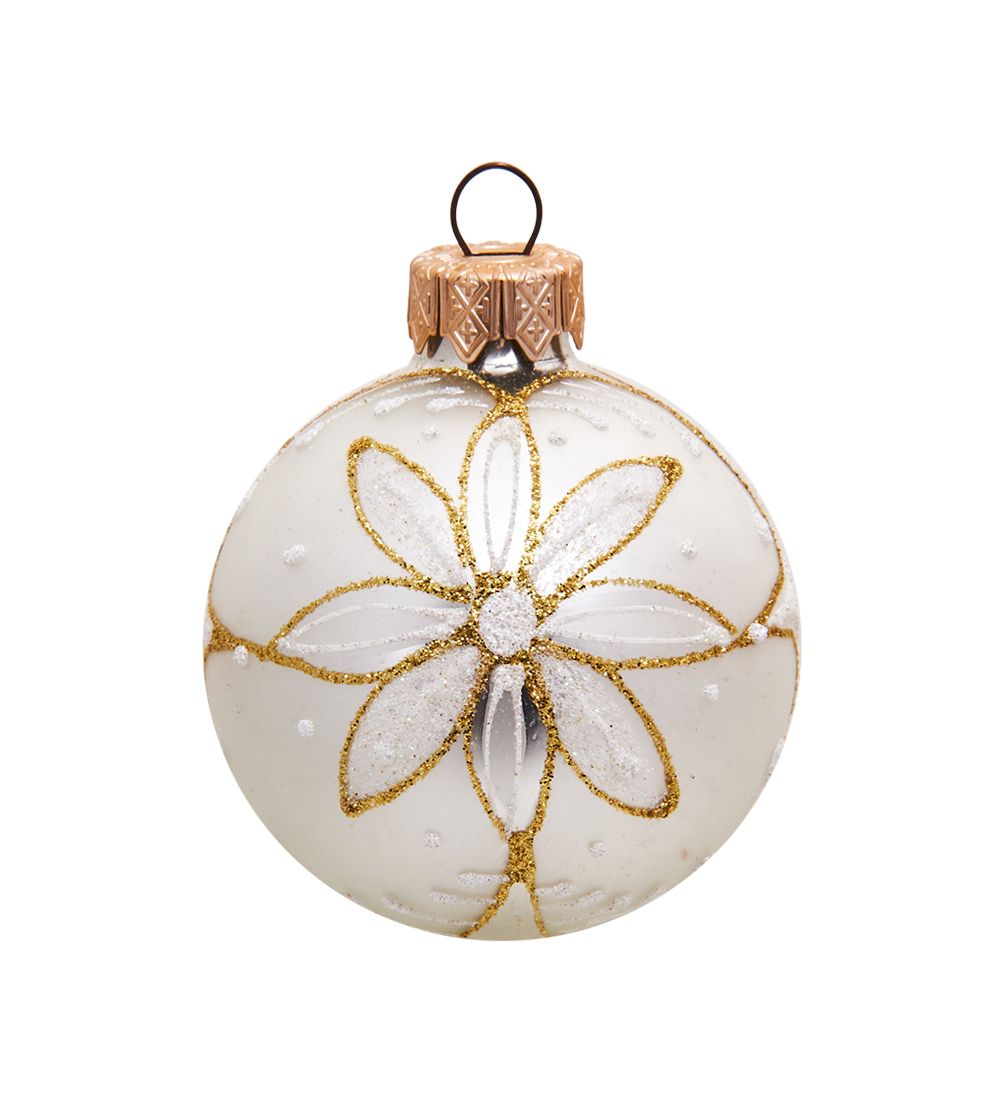 Элита НФШ-1383 Набор ел.украшений Шар 4шт «Рождественская звезда» 60 мм